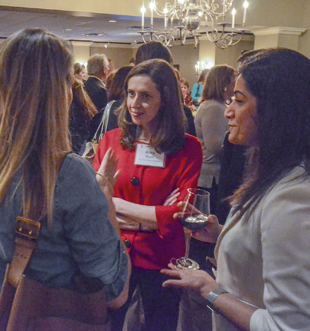 Women network as part of the Glenn College Women of POWER programming, connecting women interested in political careers.