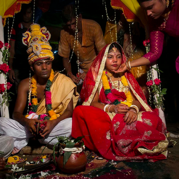 Children marriage ceremony in Bangladesh