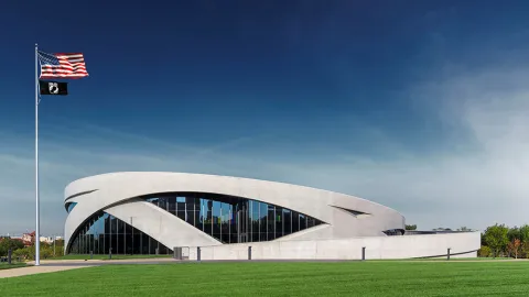 Picture of the National Veterans Memorial and Museum located in Columbus Ohio