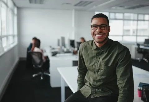 Professional Man in Office, Adobe Stock